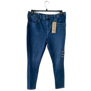 Levis 720 Red Tab Jeans Womens 33x29 High Rise Super Skinny Stretch Denim NWT